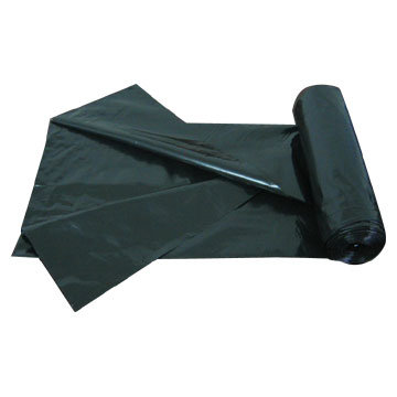 LDPE Black C Doble la bolsa de basura plástica de trabajo pesado