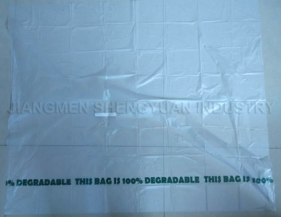 Bolsa de basura HDPE oxo-biodegradable negra (GF03)