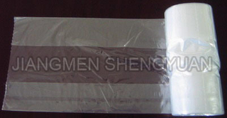 Paquete de rollo transparente LDPE Bolso de comida de plástico